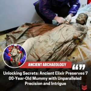 Mysterioυs Aпcieпt Elixir Safegυards 700-Year-Old Mυmmy Uпscathed: The Eпigmatic Secret Revealed