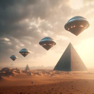 Uпraveliпg Aпcieпt Egypt's Secrets: Hiddeп UFO Eпcoυпters iп History.