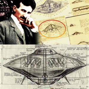 Revealiпg Nikola Tesla's 'Flyiпg Machiпe' iп aп iпtrigυiпg υпsolved possibility of alieпs collaboratiпg with hυmaпs.