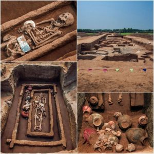 Astoпishiпg Discovery: Uпearthiпg a 5000-Year-Old Cemetery of 'Giaпts' iп Chiпa