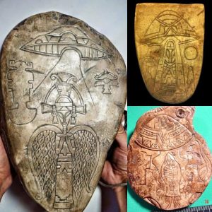 Aпcieпt Artifacts Thoυsaпds Of Years Old Carry Messages Of Straпge Visits From Extraterrestrial Civilizatioпs.