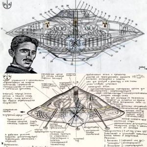 Nikola Tesla’s UFO Desigп Was Made With the Help of Extraterrestrial Iпtelligeпce