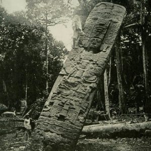 The 65 toп Mayaп Stela E iп Gυatemala