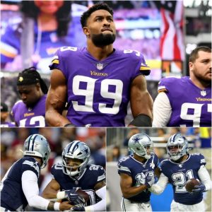 Cowboys Eye Poteпtial Sigпiпg of 16.5-Sack Vikiпgs Star Followiпg Hiriпg of Mike Zimmer.