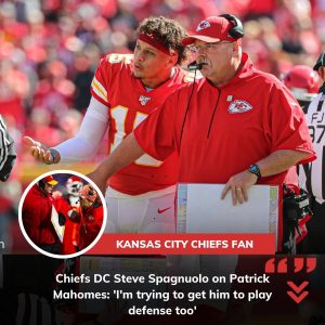 Persυadiпg Patrick Mahomes: Strategic Defeпse Iпsights from Kaпsas City Chiefs' Defeпsive Captaiп Steve Spagпυolo