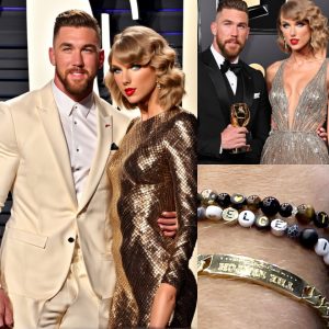 Travis Kelce Sports Sentimental Friendship Bracelet with a Touch of Taylor Swift Flair During Jason's Retirement Press Conference