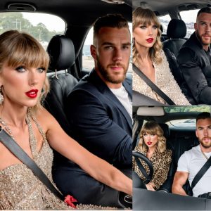 What's the car Travis Kelce and Taylor Swift were spotted in?