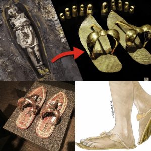 3,300-Year-Old Sandals Of King Tutankhamun