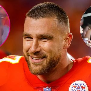 Travis Kelce responds to Taylor Swift’s viral beer chug during Super Bowl LVIII