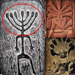 The great riddle of a seven-headed figure