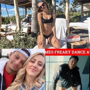 Fans are taken aback by Patrick Mahomes' strange dance in the gym. Did Brittany teach him how to twerk?