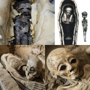 Ancient Mysteries Unveiled: Alien Mummies Discovered in Ancient Egyptian Tombs.