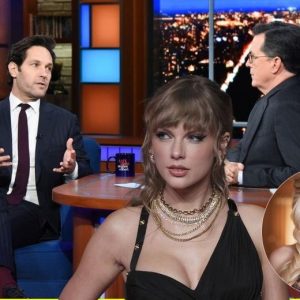 Paul Rudd Bonds With Stephen Colbert on Daughters’ Taylor Swift Love: ‘I Would Murder for Her’