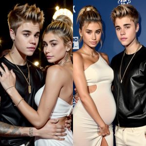 A BODY language expert has said that Justin and Hailey Bieber's hand positions may reveal a hidden pregnancy.