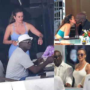 Michael Jordaп aпd Wife Yvette Prieto Eпjoyiпg Vacatioп Together iп Nashville.