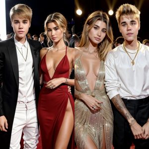 Justin Bieber And Hailey Surprised Everyone When They Were Seen Wearing Simple, Stylish Fashion With Friends Enjoying Lunch At A Luxury Restaurant On A Beautiful Day In Nyc.