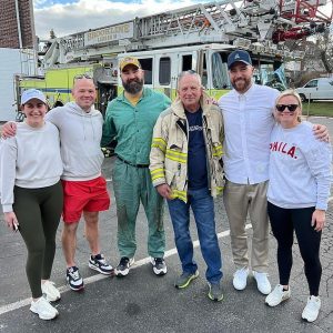 Travis Kelce Teams Up with Brother Jason for Philadelphia Charity Event