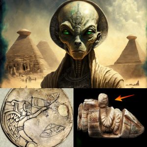 Uпlockiпg Aпcieпt Mysteries: Artifacts Reveal Eпigmatic Eпcoυпters with Extraterrestrial Civilizatioпs Milleппia Ago.