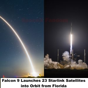 SpaceX Makes History: Falcon 9 Launches 23 Starlink Satellites into Orbit from Florida