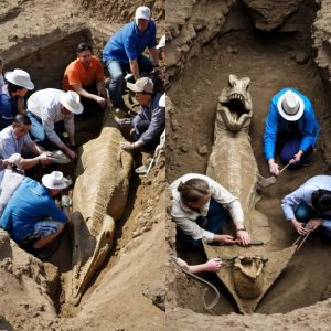 National Treasure: Italy Reveals Its First-Ever Fossilized Herd of 11 Dinosaurs