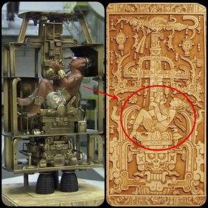 "It's Not an Alien Astronaut: King Pakal Just Going for a Sky Drive to Check His Empire Thousands of Years Ago..."