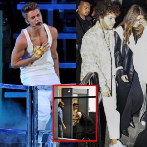 OMG: Shocking Moment: Justin's Pale Reaction as Selena Attends Concert with BF Benny Blanco.