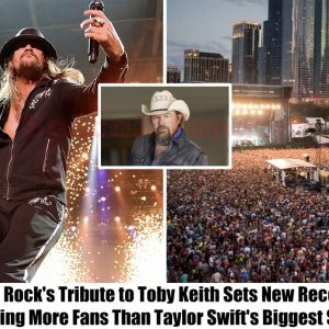 Kid Rock's Tribute to Toby Keith Sets New Record, Drawing More Fans Than Taylor Swift's Biggest Show