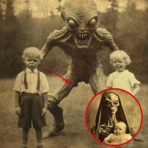 In 1960, aliens suddenly manifested in a family photo taken in England.