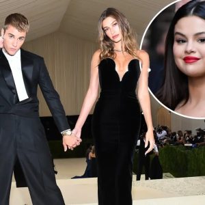 HOT: Justin and Hailey Bieber walk the 2024 MET gala amid Selena chants.