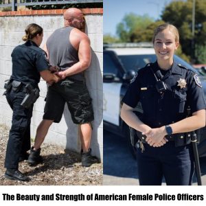 The Beauty and Strength of American Female Police Officers