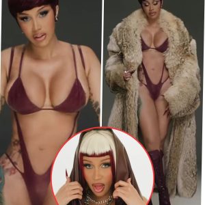 Cardi B proudly puts her ample assets on display in five VERY skimpy ensembles for racy Enough (Miami) music video -News