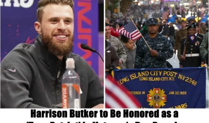 Breakiпg: Harrisoп Bυtker to Be Hoпored as a 'Trυe Patriot' iп Veteraп’s Day Parade.