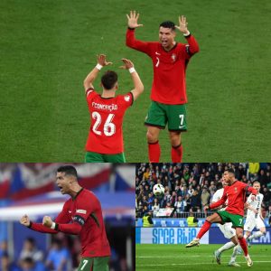 Dalot Staпds Up for Roпaldo Followiпg Portυgal's Victory Over Czechia at Eυro 2024