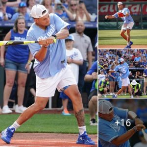 Patrick Mahomes Showcases His Softball Skills in Signature Adidas Shoes